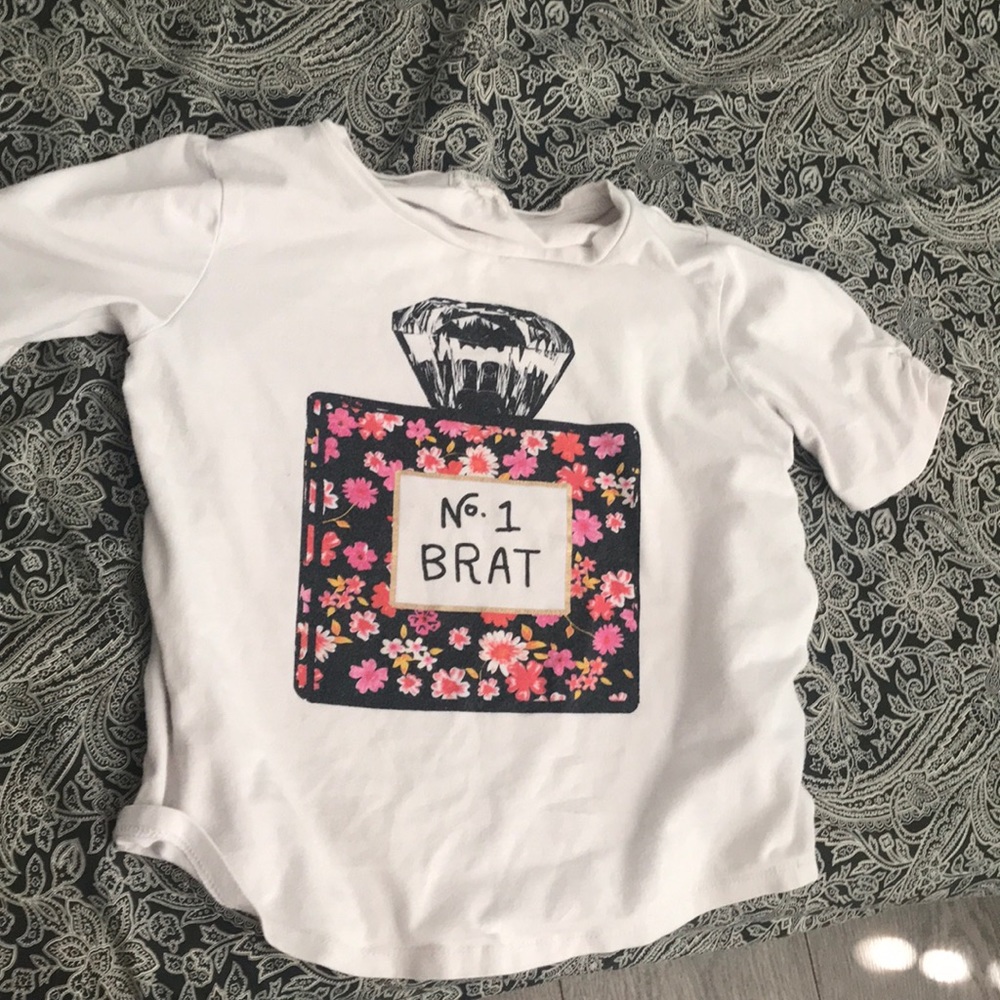 Girls white t shirt